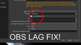 OBS Lag Solved, BEST SETTINGS for Highest Video Quality, Frame Skipping etc issues Windows 10 PC