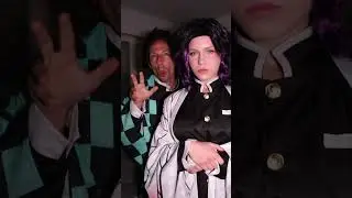 Inosuke is HOT #anime #cosplay #demonslayer #shinobu #tanjiro
