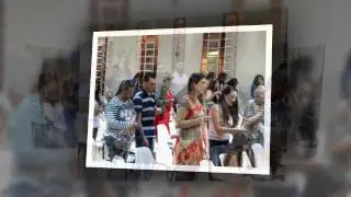 Primeira Igreja de Cristo - Montagem com foto dos cultos