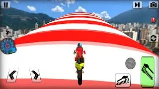 Bike Impossible Tracks Race 3D Motorcycle Stunts - Android Gameplay#1