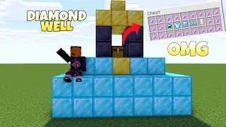 Minecraft but I can craft custom wells | 