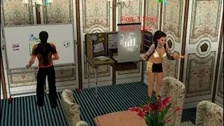 Sims 3 Sims Bank Visit