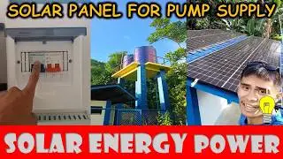 Solar pump set-up