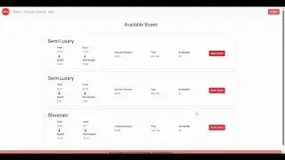 eBus: Effortlessly Book Your Trip