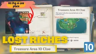 Treasure Area 10 Clue Genshin impact  | Lost Riches Event Genshin Impact | All Dig in One Place