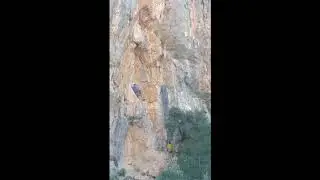 Ваня лезет 6c. Олимпос.