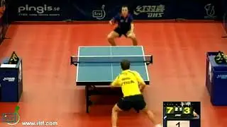 Par Gerell Vs Simon Gauzy Sweden 2011 Table Tennis