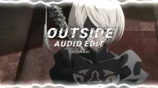 Outside - Calvin Harris (Edit Audio)