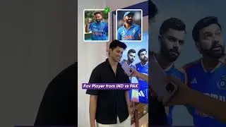 Favourite player from India Pakistan Match 