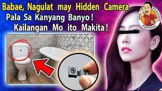 🔴  B-A-B-A-E  naKA-kita  ng  Hidden  Camera  Sa  Kanyang  Banyo !  ( SPY CAMERA !  )