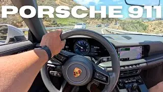2022 Porsche 911 Carrera Cabriolet 4K POV Drive