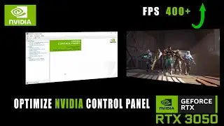 NVIDIA Control Panel Best Settings for RTX 3050 & Other GPUs – Boost FPS & Performance!