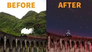 BEFORE and AFTER Photoshop Editing