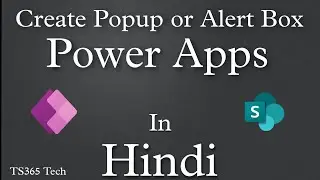 Power Apps popup in Hindi | Power Apps in Hindi