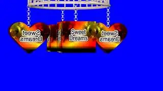 Good Night Green Screen Effects - Sweet Dreams blue Screen Animation - 3D Effects No 21