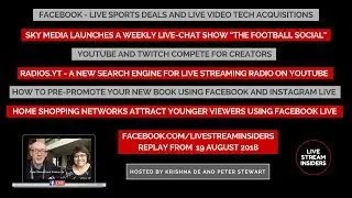 Live Stream News Week Commencing 19 August 2018