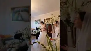 She sang very beautifully at the bride's house at an Armenian wedding. # Shots