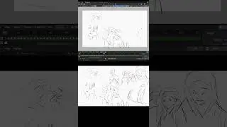 [Blender 3.4] Gesture Drawing 591- Timelapse [Grease Pencil]