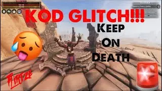 Conan Exiles - How to do Keep On Death Glitch for official servers !!!!