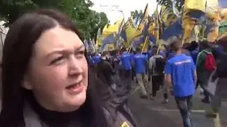 Марш “Азова” под лозунгом “Требования нации – нет капитуляции”. Начало.