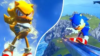 Sonic The Comic | Sonic Frontiers mods Gameplay