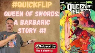 Queen of Swords: A Barbaric Story #1 Vault Comics #QuickFlip Comic Review Moreci,Howell #shorts