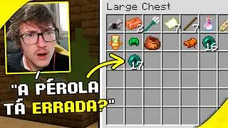 Can you find the error in the Minecraft recording?