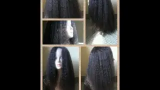 Acid Perm on Full Lace Wig