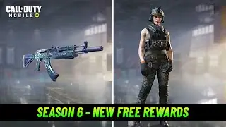 Season 6 New Free Guns & Character Rewards Expected in CODM - COD Mobile