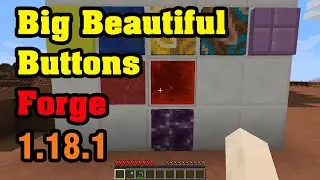 Big Beautiful Buttons Fabric Mod 1.18.1  & Tutorial Downloading And Installing For Minecraft