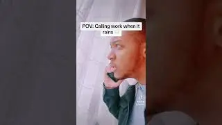 POV: You Calling in sick to your boss 