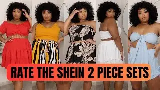 🔥RATE THE SHEIN 2 PIECE SETS🔥 | VACATION WEAR VIBES | TRY-ON REVIEW | 3X |