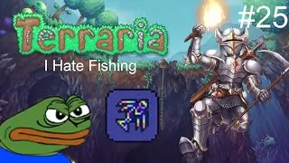 I Hate Fishing - Who Can Beat Terraria Master Mode First: Episode 25