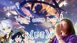 BEATING GENSHIN IMPACT 50/50? Venti Rerun Pulls | Genshin Impact