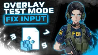 Overlay Test Mode - Fix Input Lag - CS2 Delay Fix