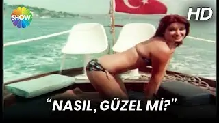 Vahşi kız Fatma teknede Orhan ile baş başa kaldı! | Vahşi Sevgili Türk Filmi