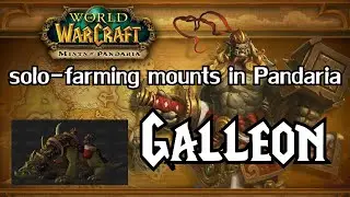Solo: Galleon (mount farming) World Boss || Protection Warrior lvl100
