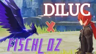DILUC X FISCHL OZ - Genshin Impact