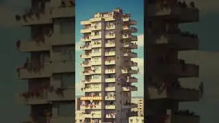 Если бы не изобрели лифты. Нейросеть отжигает