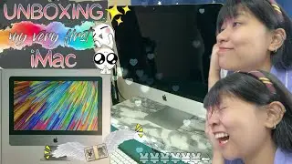 UNBOXING my very first iMac! (21.5-inch, Retina 4K, 2019)