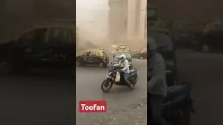 Mumbai Mai aaya Toofaaan..... #viral #viralvideo #shortvideo