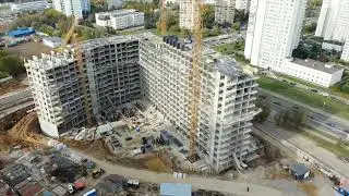 ЖК Лучи аэросъемка 03.10.2020