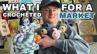 what i crocheted for a market (patterns + inspiration)