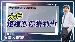3分鐘學會大戶短線漲停獲利術【大戶操作技巧精華篇】