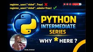 Python * in Function Parameters  Easy Tutorial for Beginners | Richel Attafuah