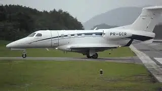 Embraer Phenom 300 Landing at Angra dos Reis Brazil