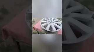 Покраска дисков, цвет кварц.