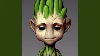 green little man