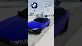 СРАВНЕНИЕ БМВ М5 Ф90 И БАНАНА CLS63 в BeamNG Drive  #beamngdrive