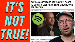 STOP SAYING 60k SONGS ARE UPLOADED TO SPOTIFY A DAY!